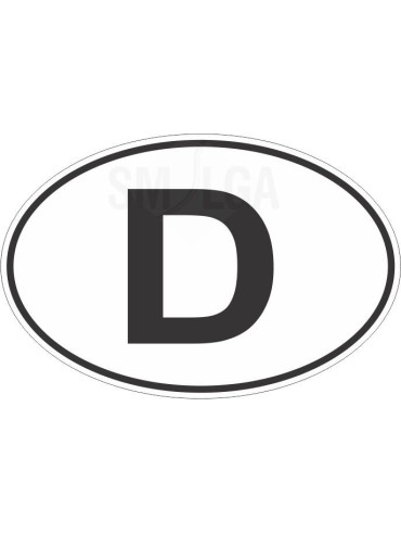 Sticker "D" 